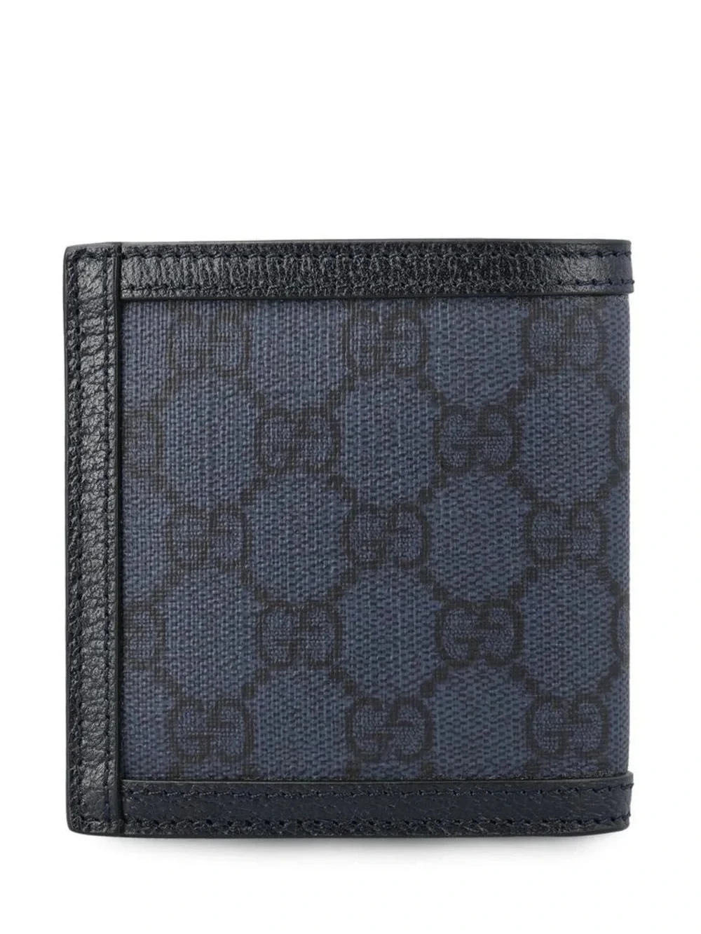 GUCCI | ✨NEW✨ Ophidia Logo Plaque Bifold Wallet in Dark Blue/Blue